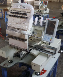 Multi Needle Home Embroidery Machine , Computer Machine Embroidery For Shoes / Visors